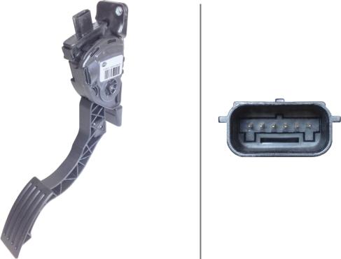 HELLA 6PV 010 368-101 - Capteur, position d'accelerateur droxauto.com