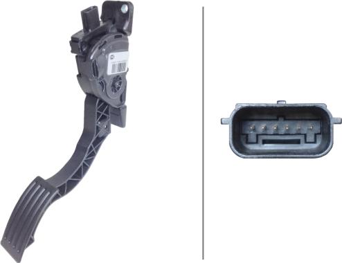 HELLA 6PV 010 368-131 - Capteur, position d'accelerateur droxauto.com