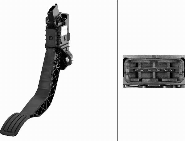HELLA 6PV 312 444-001 - Capteur, position d'accelerateur droxauto.com