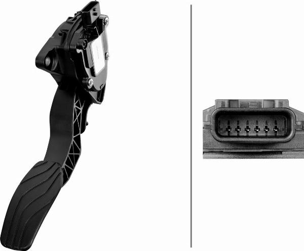HELLA 6PV 312 404-011 - Capteur, position d'accelerateur droxauto.com
