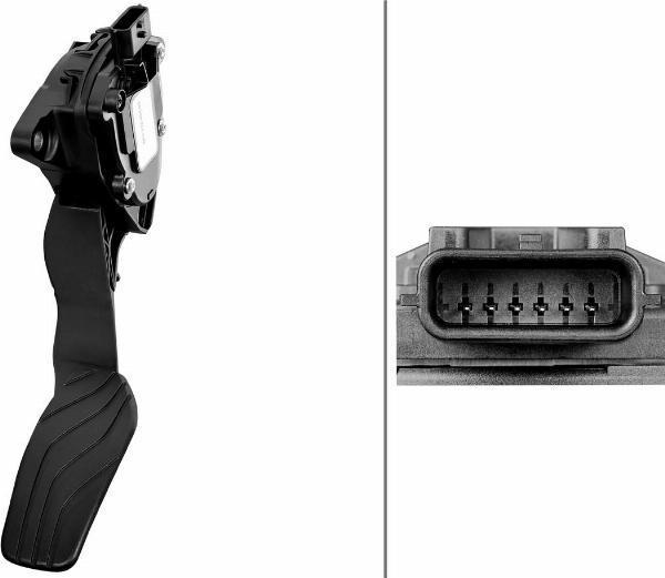 HELLA 6PV 312 404-031 - Capteur, position d'accelerateur droxauto.com