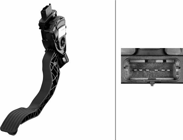 HELLA 6PV 312 082-001 - Capteur, position d'accelerateur droxauto.com