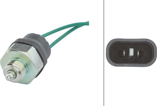 HELLA 6ZF 008 621-671 - Contacteur, feu de recul droxauto.com