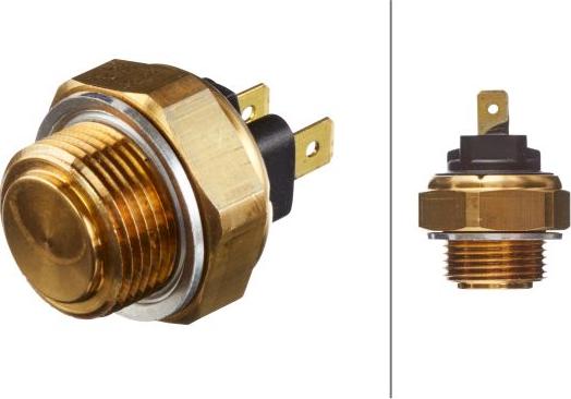 HELLA 6ZT 007 800-061 - Interrupteur de température, ventilateur de radiateur droxauto.com