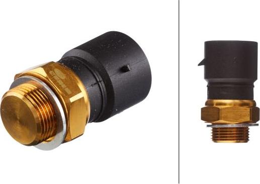 HELLA 6ZT 007 807-021 - Interrupteur de température, ventilateur de radiateur droxauto.com