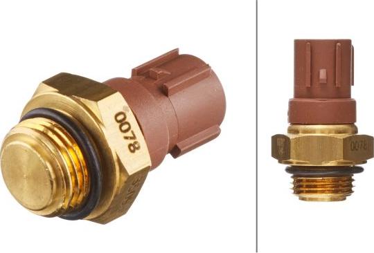 HELLA 6ZT 007 835-091 - Interrupteur de température, ventilateur de radiateur droxauto.com