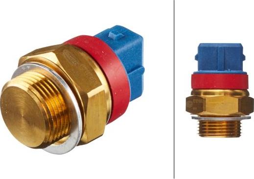 HELLA 6ZT 007 836-021 - Interrupteur de température, ventilateur de radiateur droxauto.com