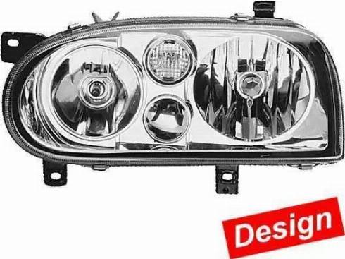 HELLA 1DJ 008 187-011 - Projecteur principal droxauto.com