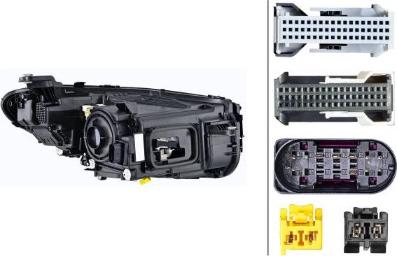 HELLA 1EX 015 619-911 - Projecteur principal droxauto.com