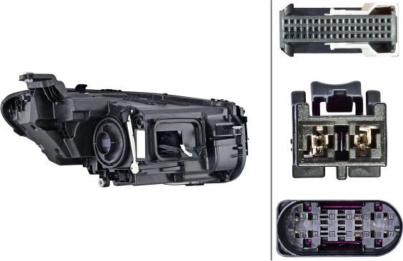 HELLA 1EX 015 619-811 - Projecteur principal droxauto.com