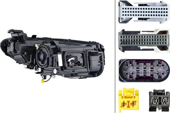 HELLA 1EX 015 619-711 - Projecteur principal droxauto.com