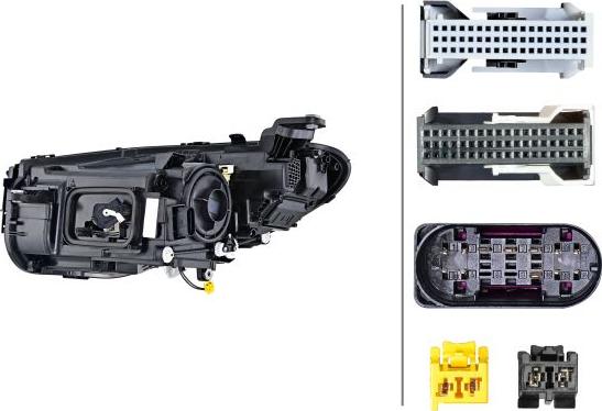 HELLA 1EX 015 619-721 - Projecteur principal droxauto.com
