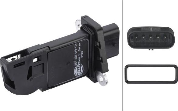 HELLA 8ET 009 149-531 - Débitmètre de masse d'air droxauto.com