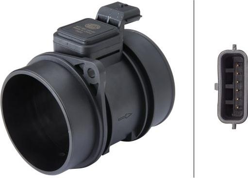 HELLA 8ET 009 142-551 - Débitmètre de masse d'air droxauto.com