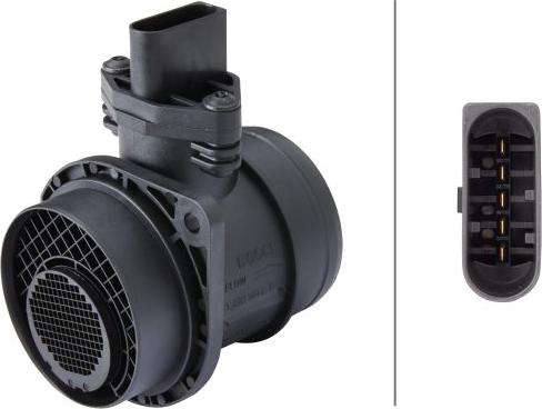 HELLA 8ET 009 142-561 - Débitmètre de masse d'air droxauto.com
