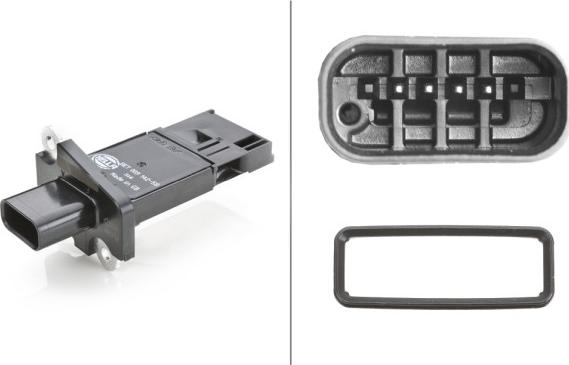 HELLA 8ET 009 142-581 - Débitmètre de masse d'air droxauto.com