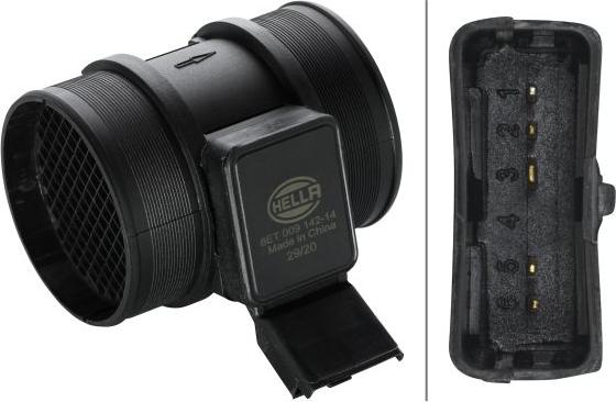 HELLA 8ET 009 142-141 - Débitmètre de masse d'air droxauto.com