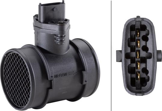 HELLA 8ET 358 095-941 - Débitmètre de masse d'air droxauto.com