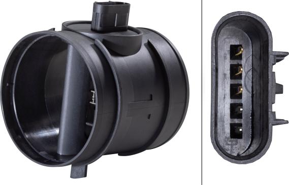 HELLA 8ET 358 095-951 - Débitmètre de masse d'air droxauto.com