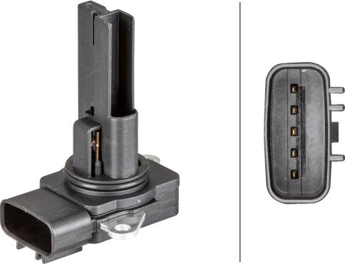HELLA 8ET 358 095-491 - Débitmètre de masse d'air droxauto.com