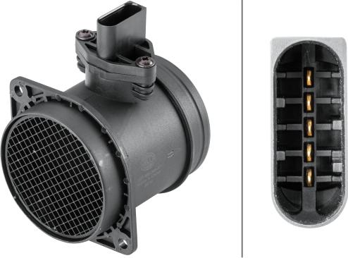 HELLA 8ET 358 095-401 - Débitmètre de masse d'air droxauto.com