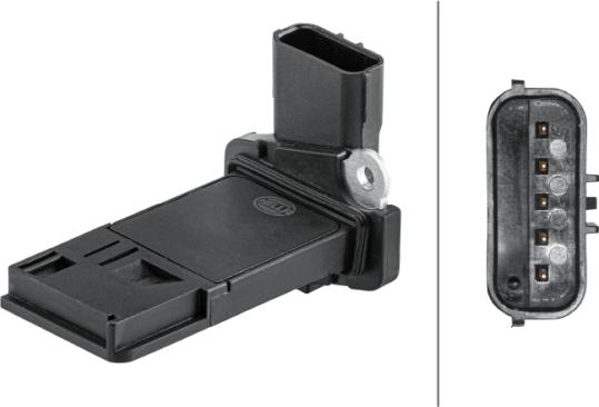 HELLA 8ET 358 095-581 - Débitmètre de masse d'air droxauto.com