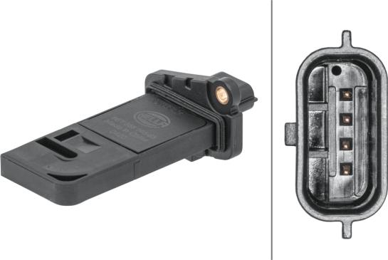 HELLA 8ET 358 095-531 - Débitmètre de masse d'air droxauto.com