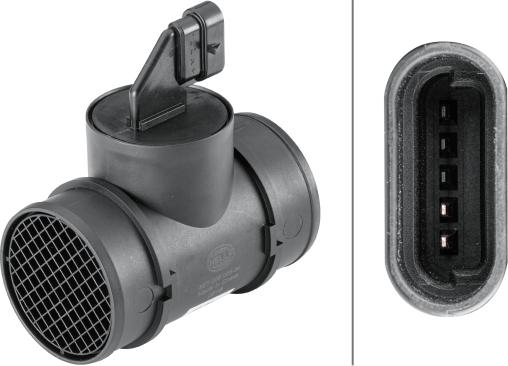 HELLA 8ET 358 095-341 - Débitmètre de masse d'air droxauto.com