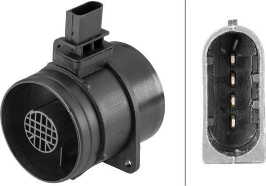 HELLA 8ET 358 095-301 - Débitmètre de masse d'air droxauto.com
