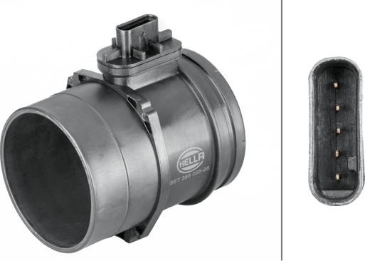 HELLA 8ET 358 095-261 - Débitmètre de masse d'air droxauto.com