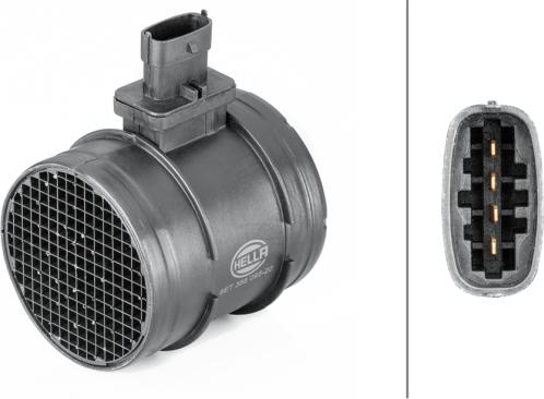 HELLA 8ET 358 095-201 - Débitmètre de masse d'air droxauto.com