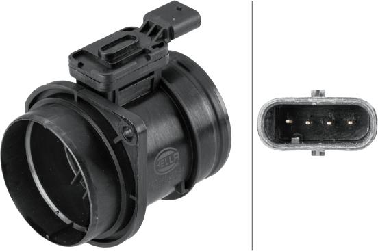 HELLA 8ET 358 095-281 - Débitmètre de masse d'air droxauto.com
