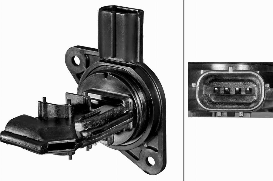 HELLA 8ET 358 166-671 - Débitmètre de masse d'air droxauto.com