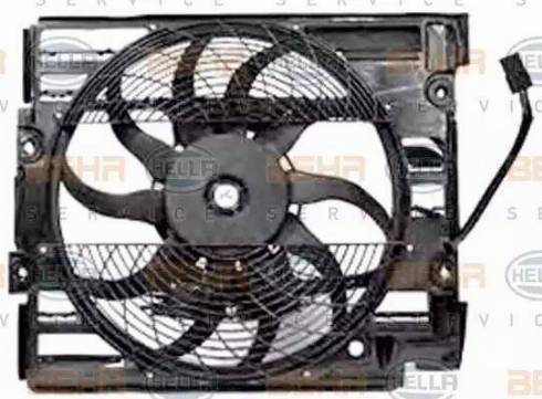 HELLA 8EW 351 040-111 - Ventilateur, condenseur de climatisation droxauto.com