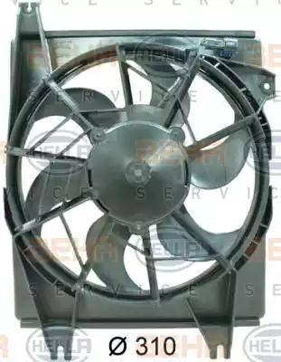 HELLA 8EW 351 034-541 - Ventilateur, condenseur de climatisation droxauto.com
