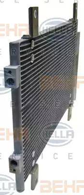 HELLA 8FC 351 343-784 - Condensateur, climatisation droxauto.com