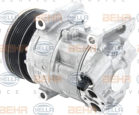 HELLA 8FK 351 006-491 - Compresseur, climatisation droxauto.com