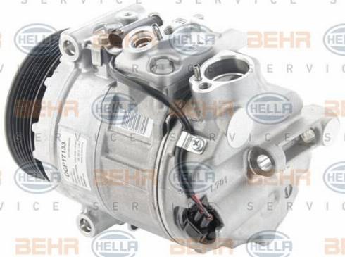 HELLA 8FK 351 006-461 - Compresseur, climatisation droxauto.com