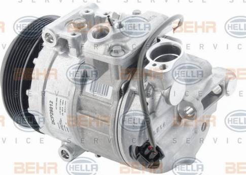 HELLA 8FK 351 006-381 - Compresseur, climatisation droxauto.com