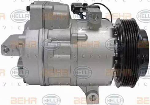 HELLA 8FK 351 001-291 - Compresseur, climatisation droxauto.com