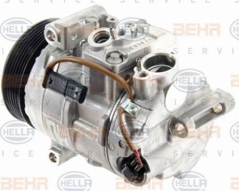 HELLA 8FK 351 008-271 - Compresseur, climatisation droxauto.com