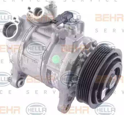 HELLA 8FK 351 002-361 - Compresseur, climatisation droxauto.com