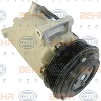 HELLA 8FK 351 002-781 - Compresseur, climatisation droxauto.com