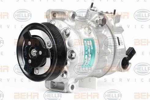 HELLA 8FK 351 007-031 - Compresseur, climatisation droxauto.com