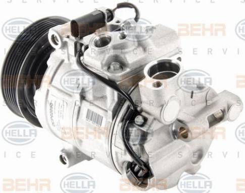 HELLA 8FK 351 007-111 - Compresseur, climatisation droxauto.com