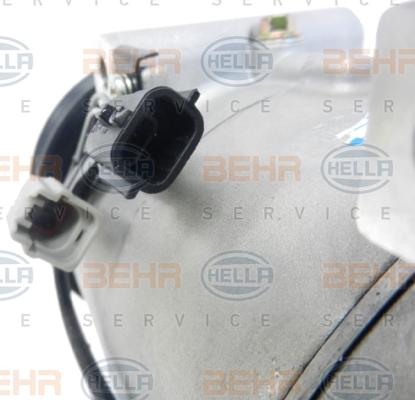 HELLA 8FK 351 007-801 - Compresseur, climatisation droxauto.com