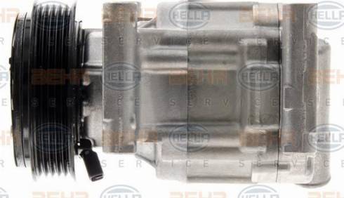 HELLA 8FK 351 007-201 - Compresseur, climatisation droxauto.com