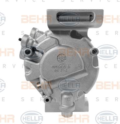 HELLA 8FK 351 010-051 - Compresseur, climatisation droxauto.com