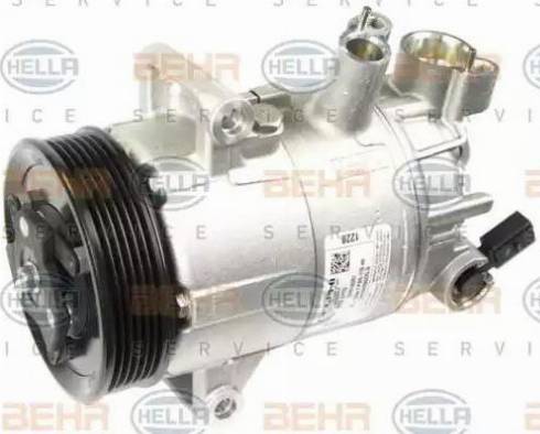 HELLA 8FK 351 106-251 - Compresseur, climatisation droxauto.com