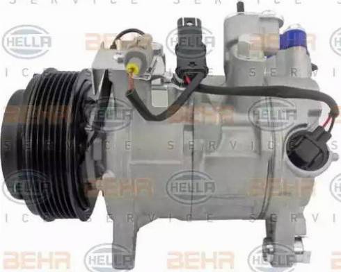 HELLA 8FK 351 100-601 - Compresseur, climatisation droxauto.com